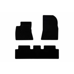 Mochete textile Rigum pentru Tesla Model 3 2017+, set 3 piese, negre