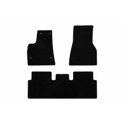 Mochete textile Rigum pentru Tesla Model S 2012-2016, set 3 piese, negre