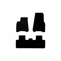Mochete textile Rigum pentru Tesla Model Y 2020-2025, set 3 piese, negru