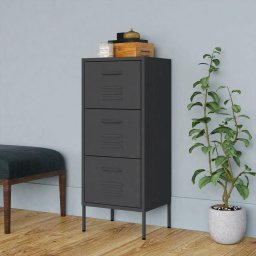 Dulap de depozitare, antracit, 42,5x35x101,5 cm, otel GartenMobel Dekor