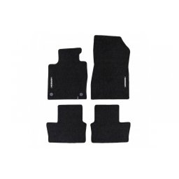 Covorase auto textile Frogum Horizon pentru Nissan Juke 2019+, negre, set 4 piese