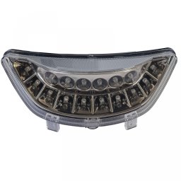 Stop LED spate fumuriu cu finisaj crom pentru Yamaha V-Max 1700 2009-2020