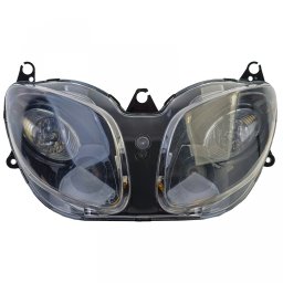 Far fata negru omologat E pentru Yamaha TMAX XP500 2001-2007