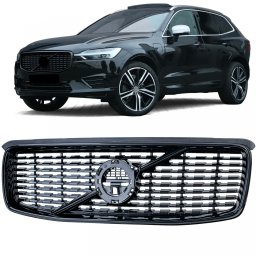 Grila sport radiator pentru Volvo XC90 II 2015-2019, negru lucios