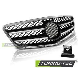 Grila sport fata negru cromat pentru Mercedes E-Class W212 2009-2013