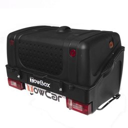 Cutie portbagaj pe carlig TowBox V1 280L negru pentru bagaje