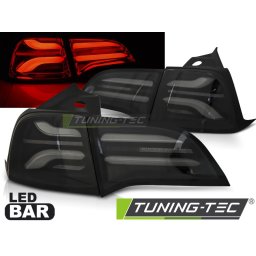 Stopuri LED Bar fumurii negre pentru Tesla Model 3 si Model Y