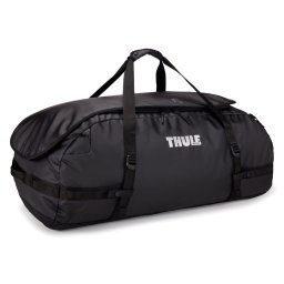 Geanta de voiaj Thule Chasm 130L, tip duffel, convertibila în rucsac, negru