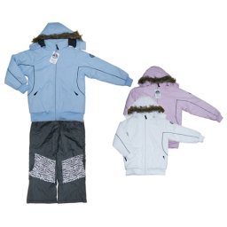Costum de schi Sandic cu geaca si pantaloni, rezistent la vant