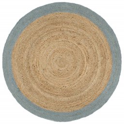 Covor manual cu margine maslinie, 180 cm, iuta GartenMobel Dekor