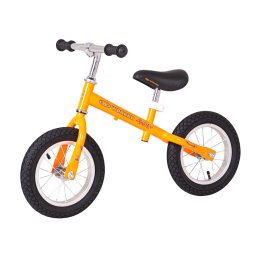 Bicicleta fara pedale WORKER Plucandro 12 inch, portocalie, 3+ ani