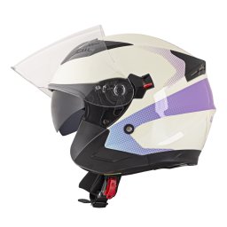 Casca moto open face W-TEC Yekatero cu viziera solara si ventilare