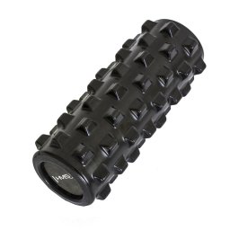 Cilindru yoga HMS FS107 din EVA, negru, 31,5 cm pentru masaj