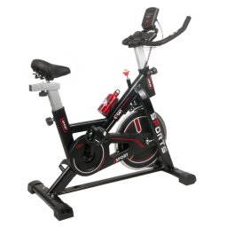 Bicicleta indoor cycling Sportmann Junno cu volanta 7 kg si puls
