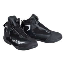 Ghete moto barbati W-TEC Misaler din piele naturala cu sistem BOA