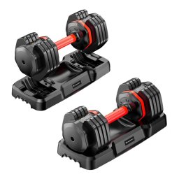 Set gantere reglabile inSPORTline DuraBell 2 x 6,5-24,5 kg