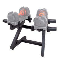 Suport pentru gantere reglabile inSPORTline DuraBell din otel, 100 kg