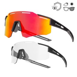 Ochelari sport de soare inSPORTline Montegallo cu lentile polarizate si fotocromatice