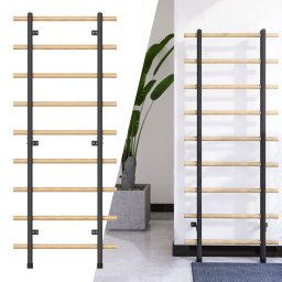 Spalier inSPORTline Wootaline 199x80 cm din lemn si otel pentru acasa