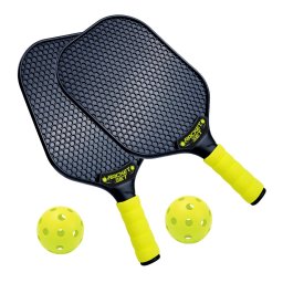 Set pickleball inSPORTline PBS150 pentru 2 jucatori, copii si adulti