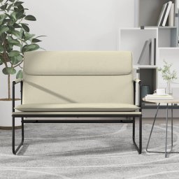 Banca, crem, 100x64x80 cm, piele ecologica GartenMobel Dekor