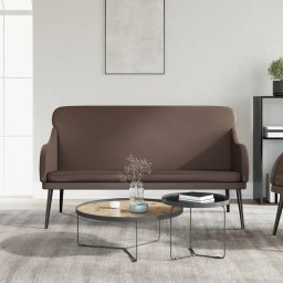 Banca, maro, 110x76x80 cm, piele ecologica GartenMobel Dekor