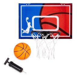 Cos de baschet pentru copii inSPORTline Clermont, cu minge si pompa