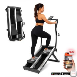 Stepper pliabil inSPORTline ZenPeak 30 cu manere si 16 niveluri