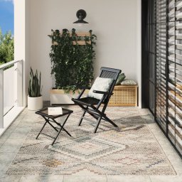 Covor ARBIZU, interior/exterior, design vintage, 200x280 cm GartenMobel Dekor