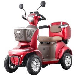 Scuter electric cu 4 roti inSPORTline Lubica, autonomie 45 km