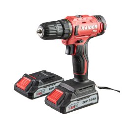 R20 Masina de gaurit 2 viteze 10mm 44Nm 2x2Ah RDP-SPCD20 HardWork ToolsRange