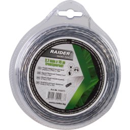 Fir patrat rasucit pentru motocoase 2.7mm х 15m transparent HardWork ToolsRange