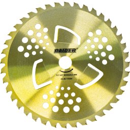 Lama motocoasa pentru iarba 40T si buruieni 3T Ø255x25.4mm HardWork ToolsRange