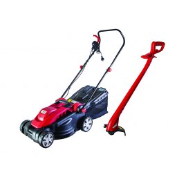 Set masina de tuns iarba 1600W si trimmer 250W RD-LMGT01 HardWork ToolsRange