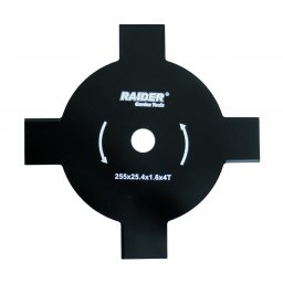 Lama metalica ø255x25.4 mm cu 4 dinti pentru motocoasa HardWork ToolsRange