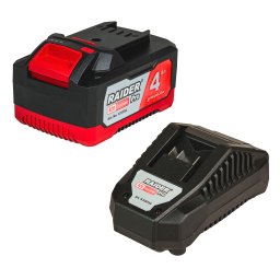 R20 Set incarcator si acumulator 20V 4Ah pt. RDP-R20 System HardWork ToolsRange