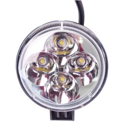 Lampa LED auto rotunda 12W, 4 LED, 10-30V, unghi 60°