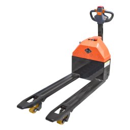 Transpalet electric Huahe 1,3T 24V 80Ah pentru manipulare paleti