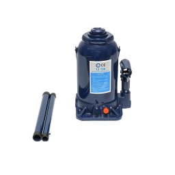 Cric hidraulic cu piston dublu 12 tone, înaltime minima 231 mm