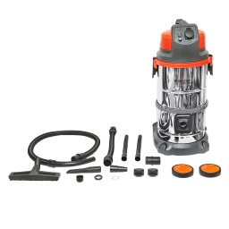 Aspirator industrial profesional 38L 1600W inox Breckner Germany
