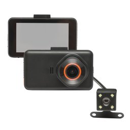 Camera video auto duala fata-spate FHD 1080P cu ecran LCD 3 inch Breckner