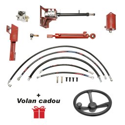 Kit complet servodirectie U-445 cu pompa Danfoss si cilindru hidraulic