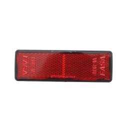 Reflectorizant spate rosu dreptunghiular 90x32 mm pentru auto si remorca