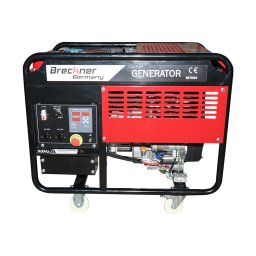 Generator electric diesel 220V 9 kW cu AVR si pornire electrica Breckner