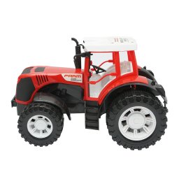 Tractor rosu de jucarie pentru copii 3+ ani, 300x200x190 mm