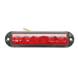 Lampa laterala gabarit LED slim rosie 12-24V FR1286R Breckner Germany