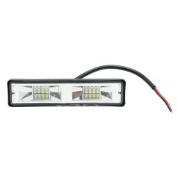 Lampa LED tip bara 48W, 16 LED-uri, 10-60V, IP67 pentru utilaje