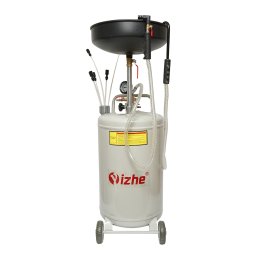Recuperator de ulei 80L cu aspirare pneumatica si sistem de golire