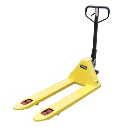 Transpalet manual 2000 kg cu roti din silicon pentru paleti