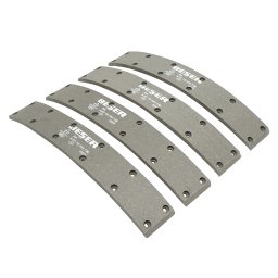 Set ferodouri pentru saboti frana 355x51 mm Massey Ferguson OEM 1851062M91